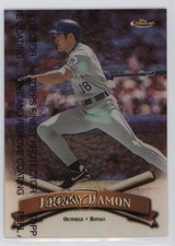 1998 Topps Finest Refractor Johnny Damon #144 0ji1