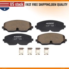 Pair Front Ceramic Pads w/ Hardware for 2018 - 2023 Volkswagen Atlas Cross Sport