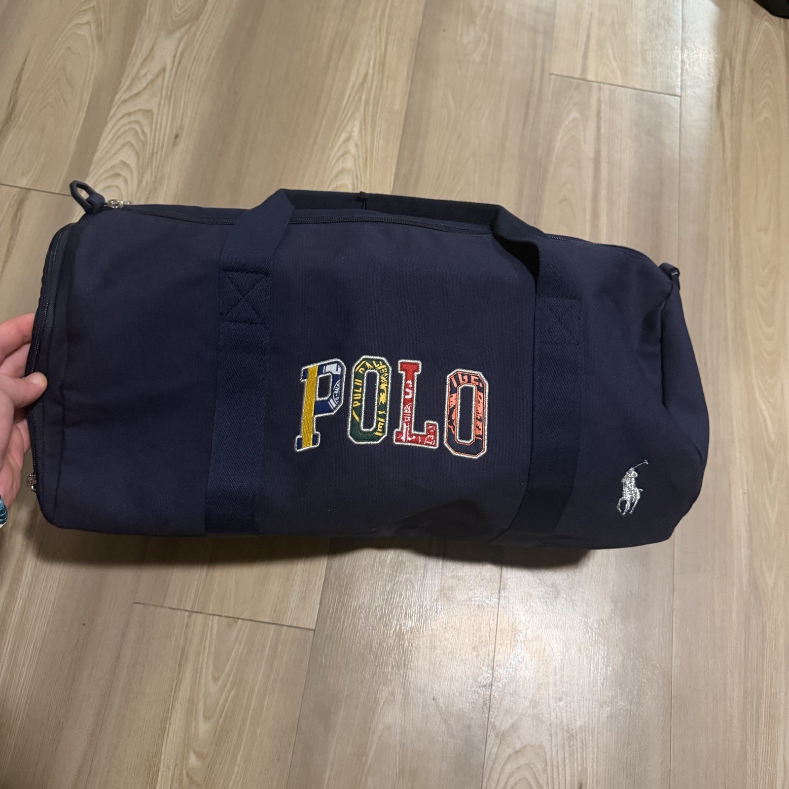 New With Tags Vintage Polo Ralph Lauren Duffle Bag