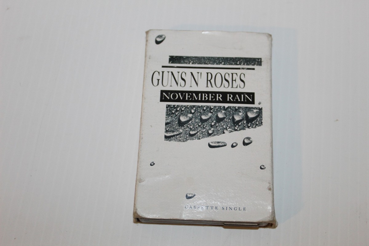 Guns N' Roses - November Rain Cassette Single (1992 Geffen) Sweet