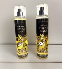 Bath BodyWorks Iced Lemon Pound Cake Body Spray 8 oz.   Set 2