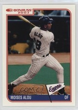 2003 Donruss Montreal Expos Stadium Giveaway Moises Alou #48 0q3