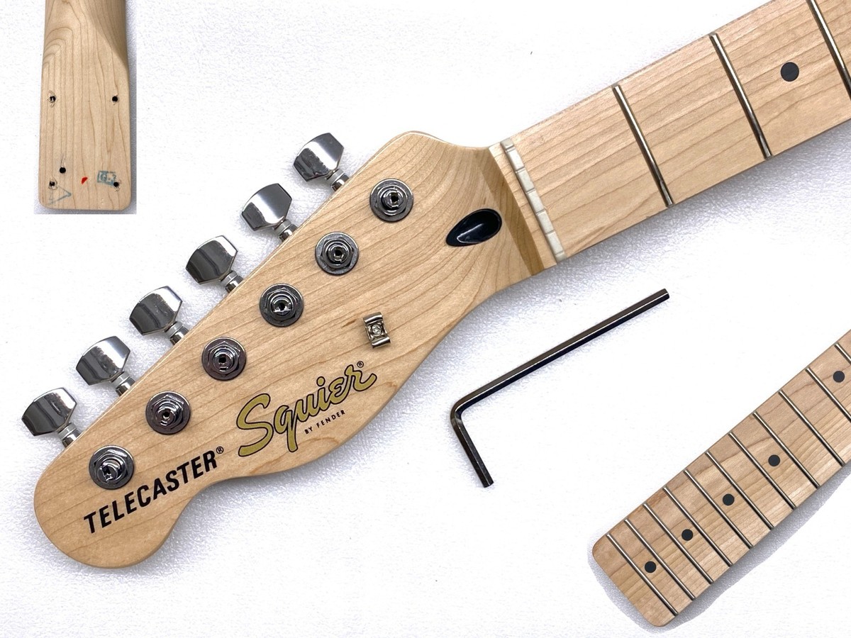 REAL Fender Squier Affinity LEFT HAND TELE NECK Maple Electric