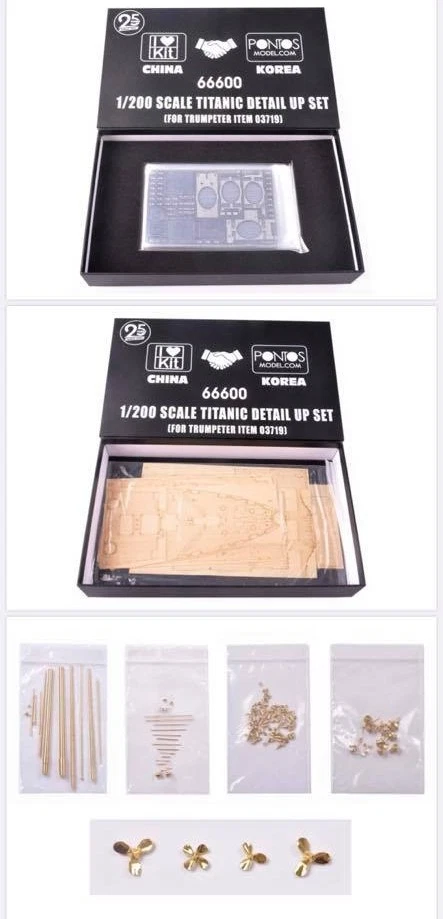 I Love Kit 66600 TITANIC DETAIL UP SET 1:200 - Bild 3 von 4