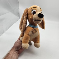 Disney Lady And The Tramp Lady Dog Plush Stuffed Animal Brown Just Play Toy