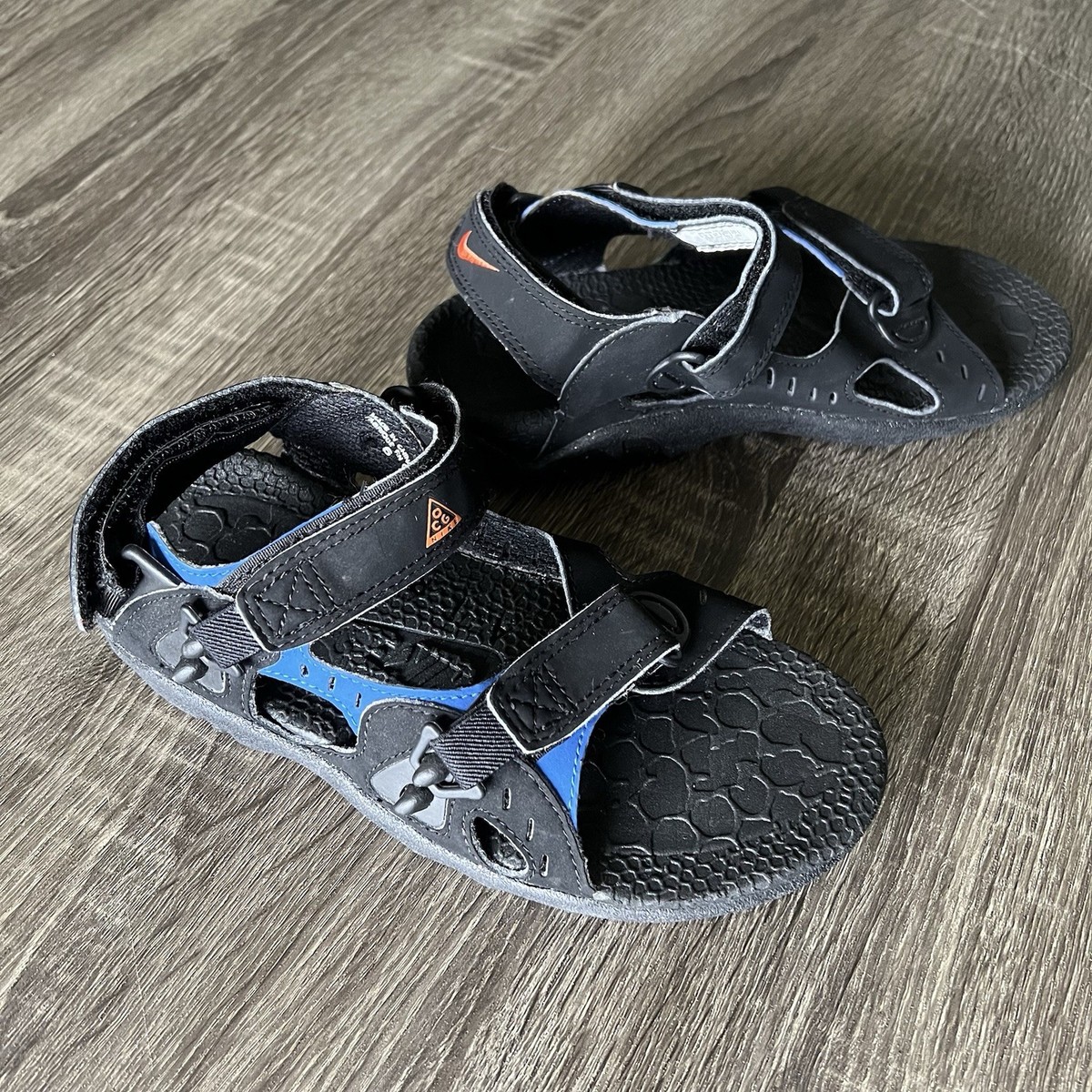 Nike ACG Black Velcro Outdoor Athletic Sandals Nike ACG Straprunner Outdoor Hiking Sport | Mercari main image 2