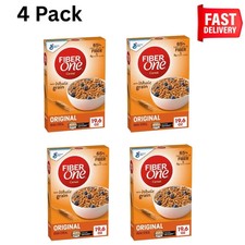 Fiber One Cereal, Original Bran 19.6 oz, 4 pk. Free Fast Shipping