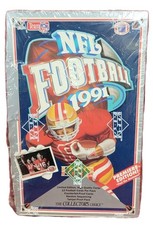 1991 Upper Deck Football 36X Pack Box Factory Sealed Brett Favre RC PACKS ROOKIE