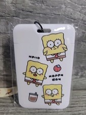Sponge Bob  Patrick Lanyard Keychain Badge Id Holder New