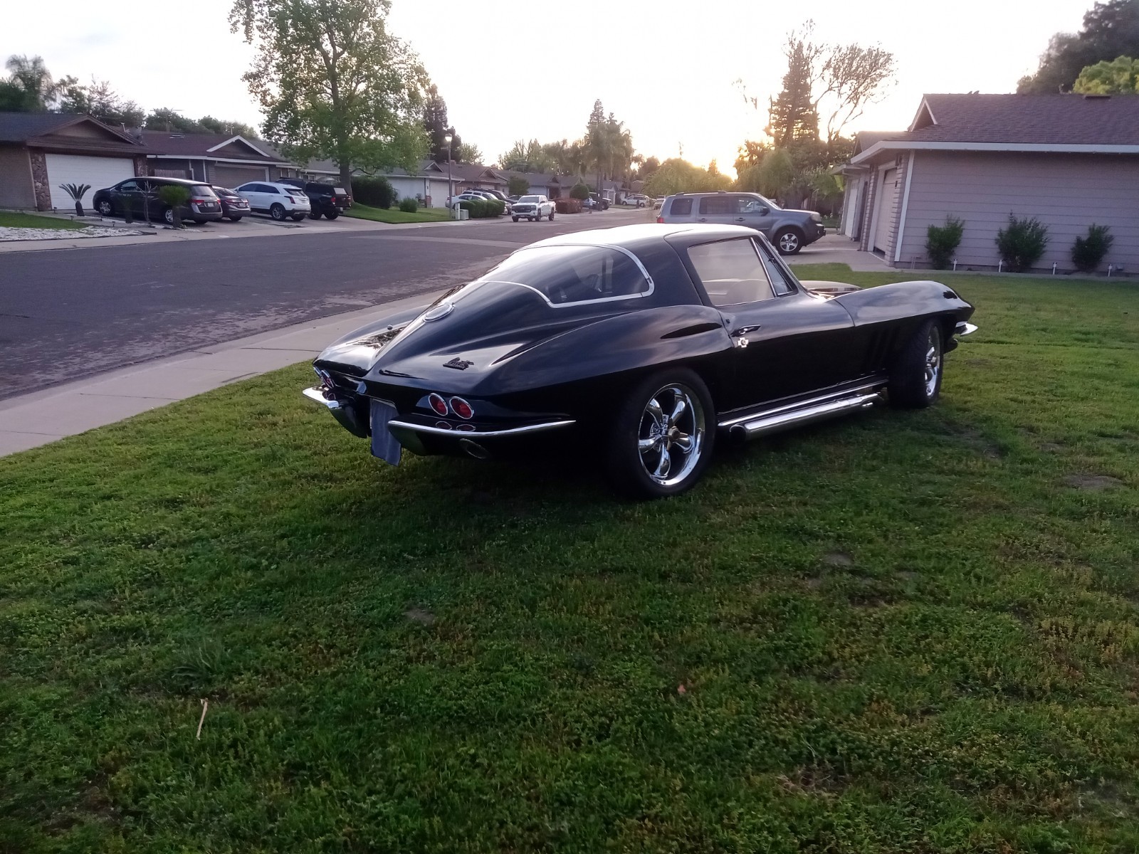 1966 Black Chevrolet Corvette   | C2 Corvette Photo 3