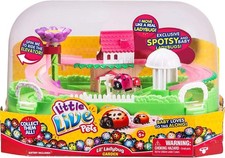 Little Live Pets Lil' Ladybug Playset With 13 Ladybugs & Babies
