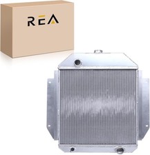 Engine Coolant Radiator Aluminum Compatible with Ford F-100 3.9L 4.9L