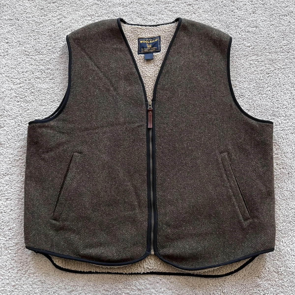 vintage woolrich vest products for sale | eBay