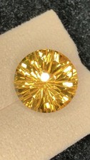 TOP QUALITY 11.75 CARAT NATURAL HONEY COLOR TOP QUALITY CITRINE