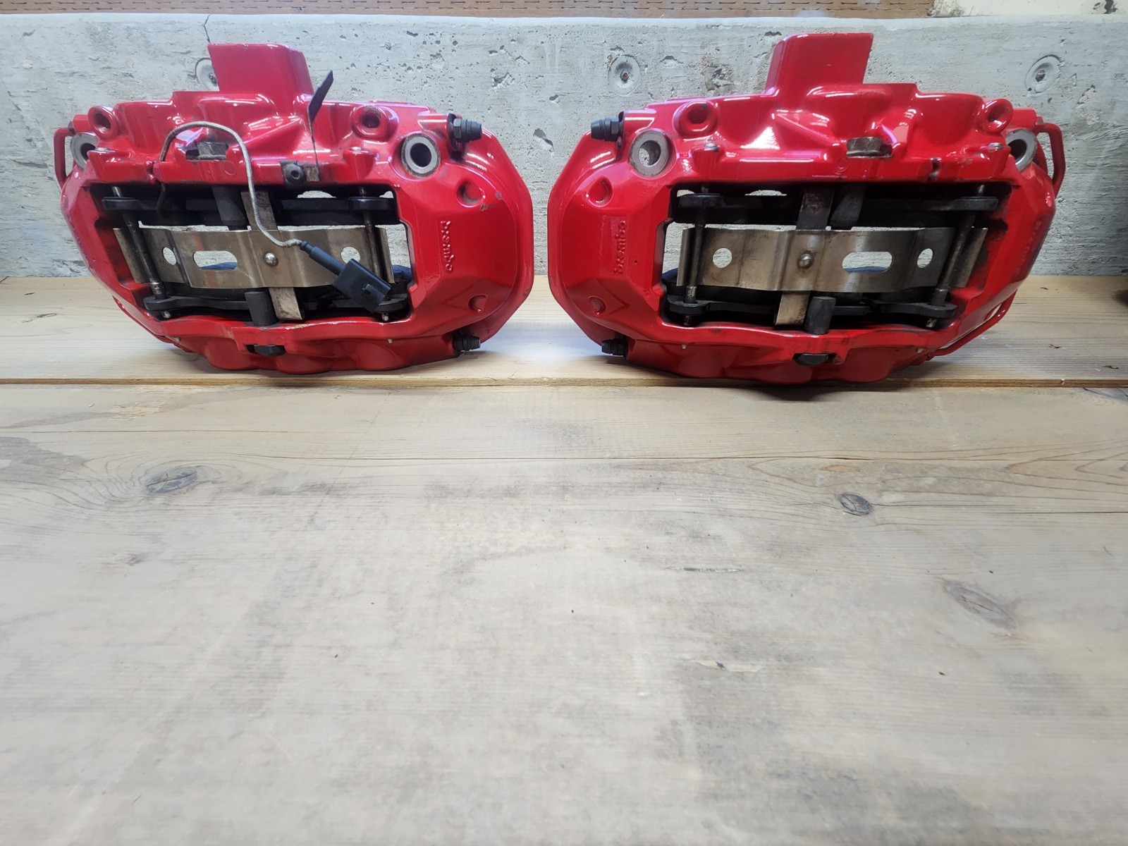 14-22 Maserati Quattroporte Ghibli Front Left & Right Brake Caliper Set OEM Brem