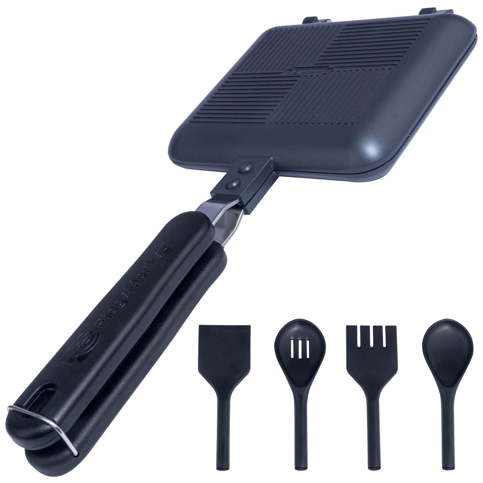 RIDGE MONKEY TOASTER CLASSIC GRANITE EDITION NONSTICK SANDWICH CAMPING FISHING