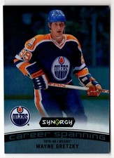 2017-18 Upper Deck Synergy Career Spanning Wayne Gretzky Edmonton Oilers/New