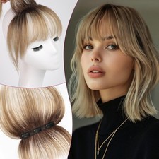 Clip In Bangs Real Hair Extensions Clip In Human Hair Clip On Bangs For Women