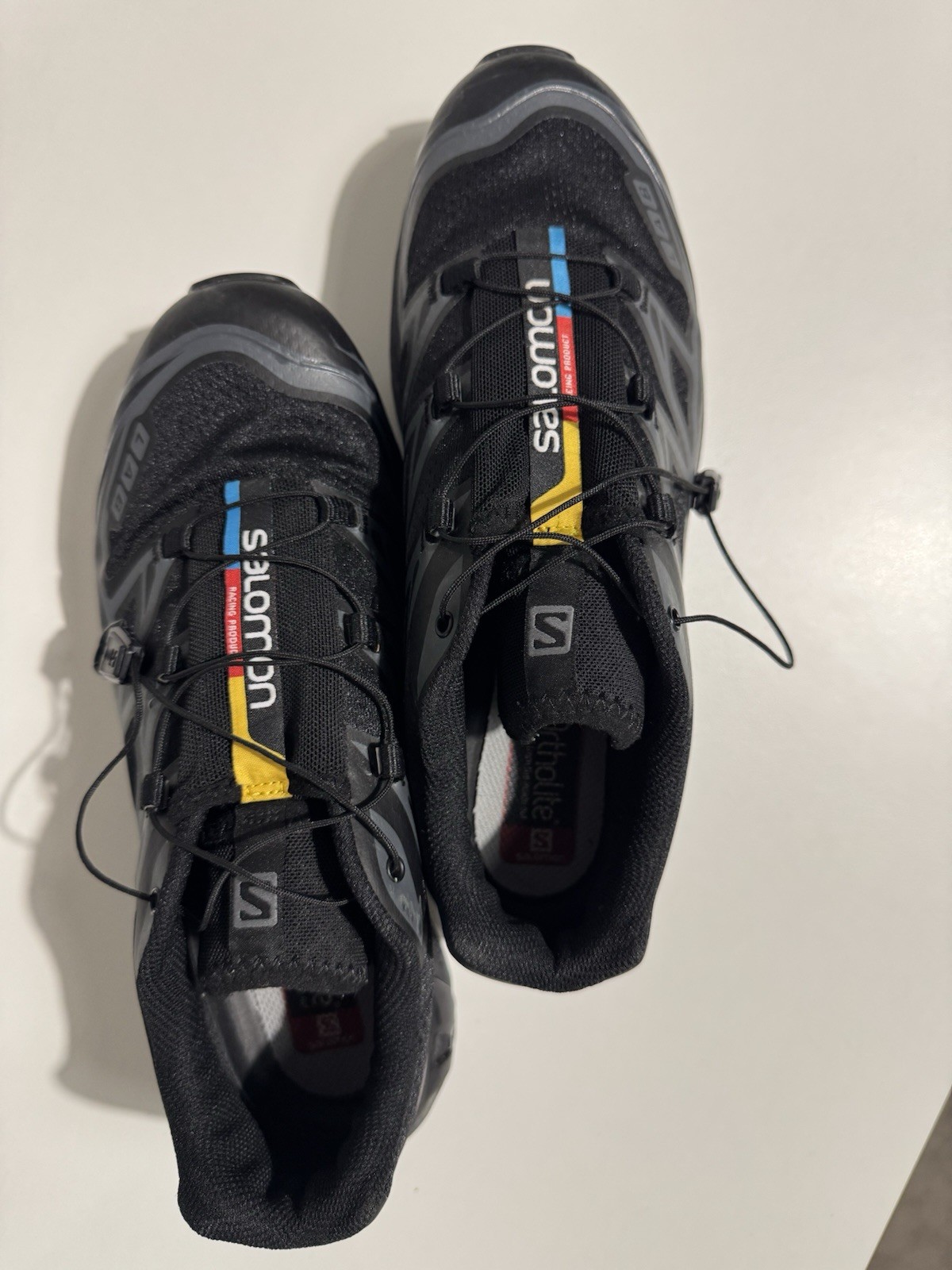 Salomon S-LAB XT-6 Softground scarpe trail running nere tacchetti EU 43 1/3