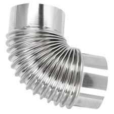 Vent Pipes Stainless Steel Elbow Chimney Pellet