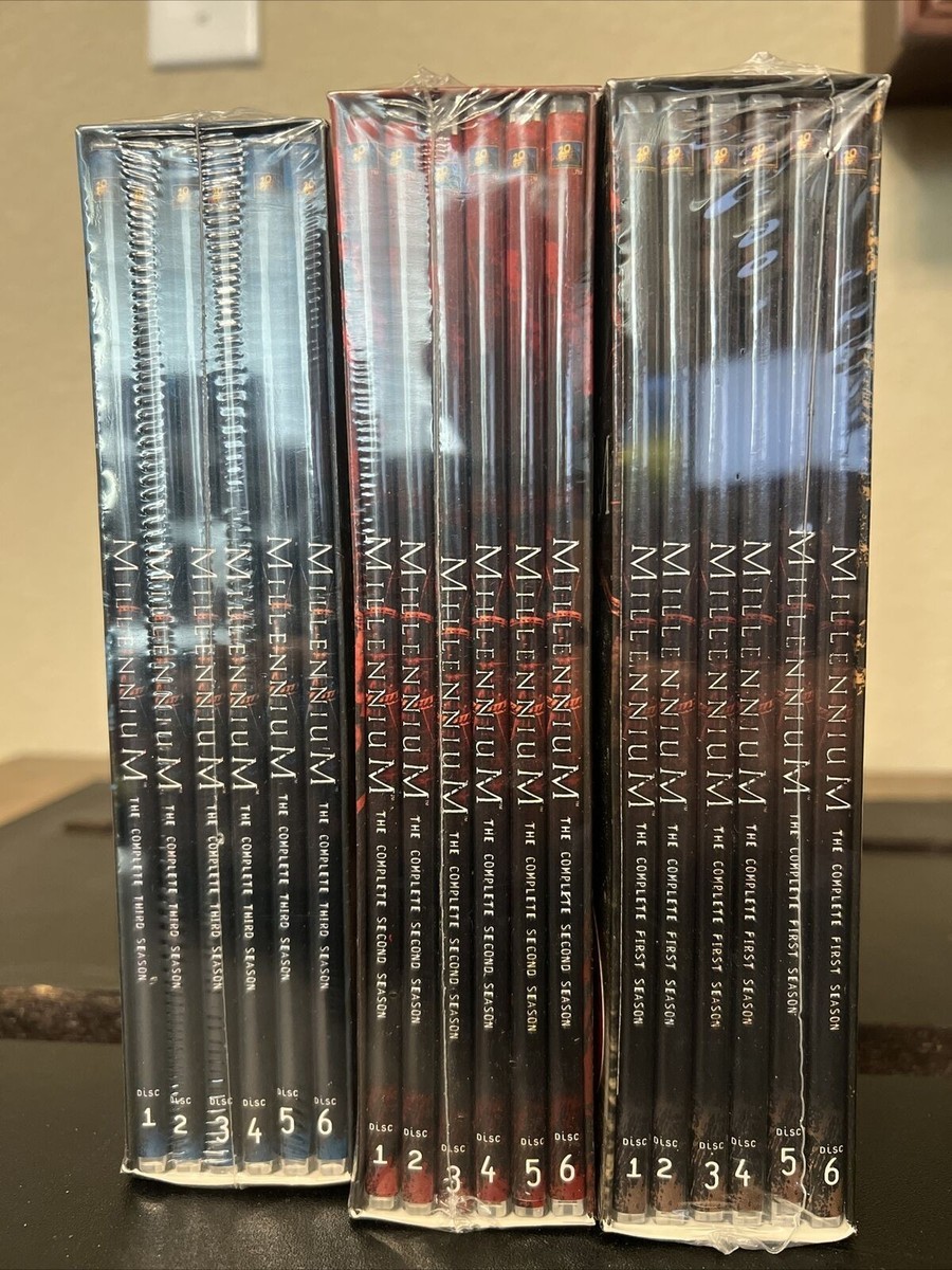 MILLENNIUM The Complete TV Series Seasons 1+2+3(18 DVD,1-3 Sets