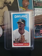 2013 Topps Archives 1965 Football Mini Tall Boys #DS Dave Stewart Oakland A's 🔥