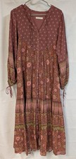 Nwot Spell & The Gypsy Utopia Berry Maxi Dress Sz. S