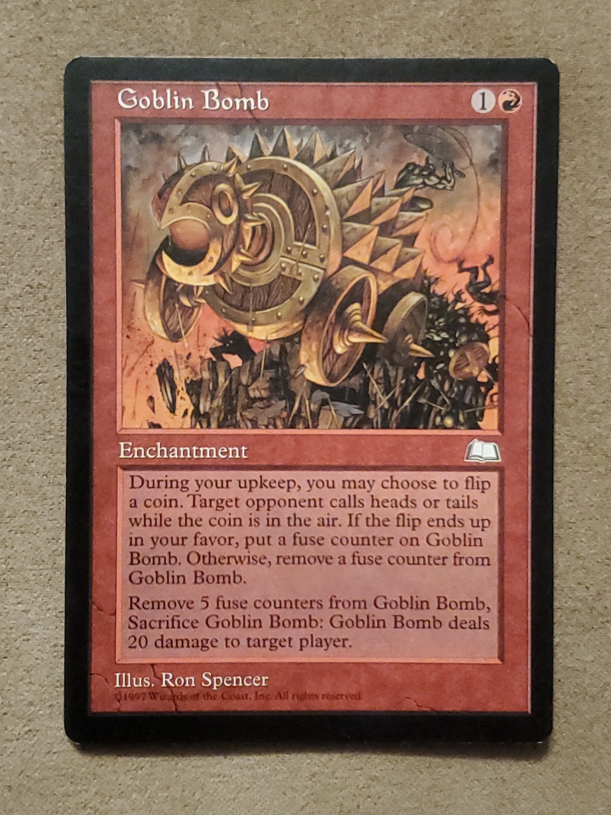 Goblin Bomb Weatherlight Regular