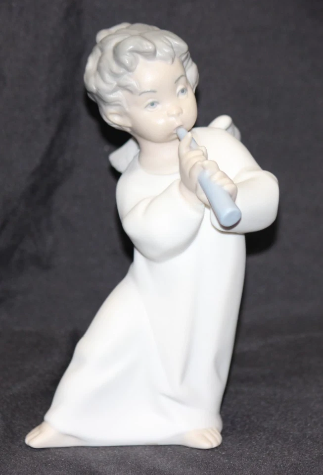 Lladro Angel With Flute In Lladro Angel Figurines for sale | eBay