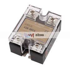 ASH-80VA Single Phase Solid State Relay 470Kohm 2W to 480VAC 80A✦Kd *rr