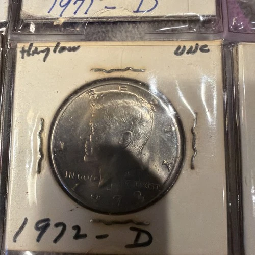 1972 D 50C Kennedy Half Dollar *SILVER*