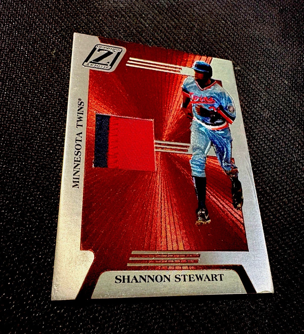 Donruss 2005 Zenith Z-Bats Shannon Stewart Twins #ZB-22 Jersey 118/150