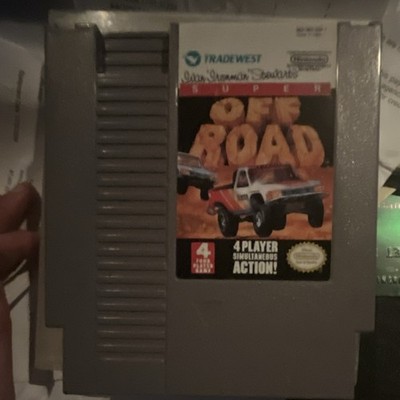 Ivan 'Ironman' Stewart's Super Off Road NES Tradewest Multiplayer NTSC Cart