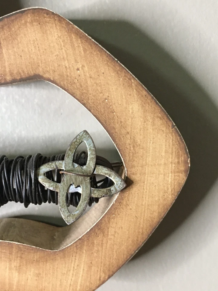 Demdaco Wooden Cross "Be Still" Wall Decor BY MARK DAVIES 12" #18399 Wood Metal - Image 3 of 4