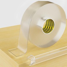 Clear Edge Protector Strip, 1.18in x 16.4FT, Sharp Edge Wrap Cover Tape, Self Ad