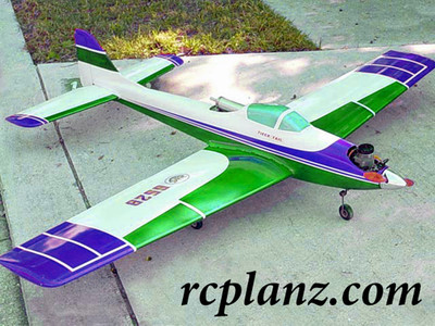 R/C AIRPLANE PLANS & PATTERNS: Tiger Tail 4 70'' Wingspan - RC Pattern Plane