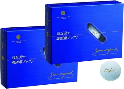 Kasco Golf Ball ZEUSIMPACT2 Zeus Impact 2 High Repulsion