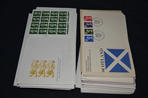 GB first day covers x 100 all definitive covers and mainly different
