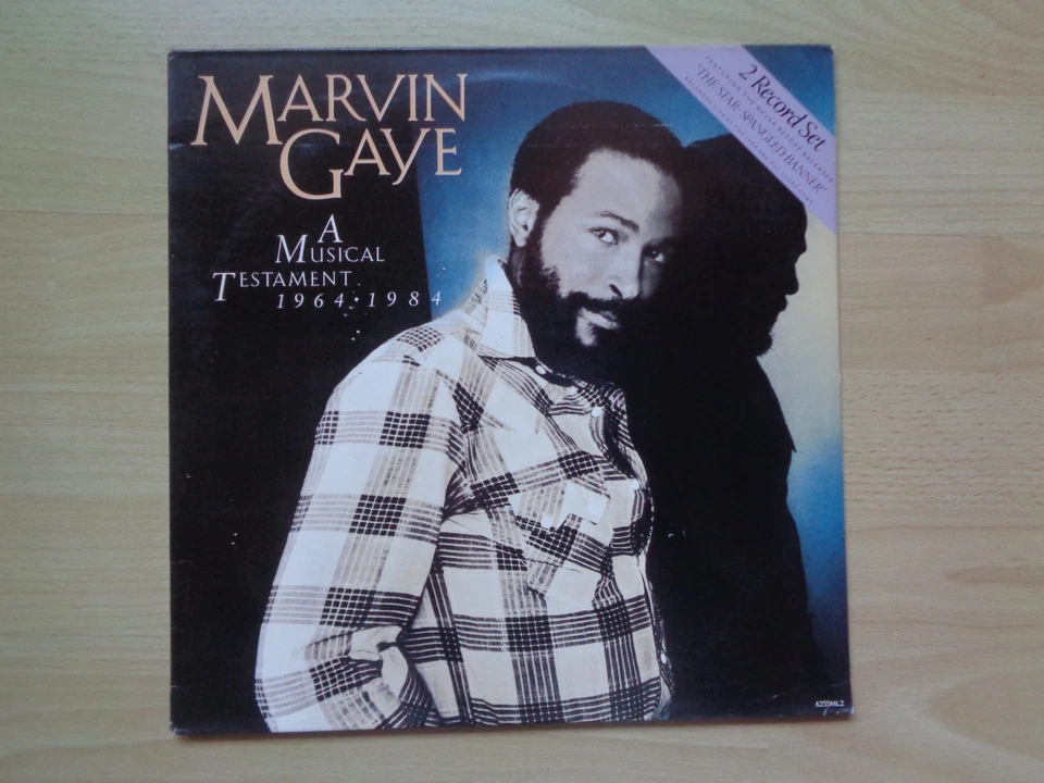 2LP MARVIN GAYE - A MUSICAL TESTAMENT 1964-84 us MOTOWN 1988 soul funk NEAR MINT - Bild 2 von 4