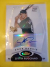 2008 Finest Refractor Rookie Autograph #166 Justin Ruggiano 441/499 - Devil Rays