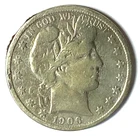 1906 S 50c Barber Silver Half Dollar Fifty Cents US San Francisco