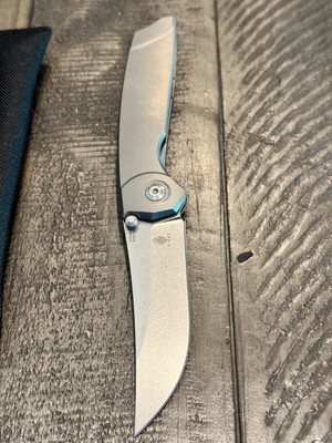 Kizer Knives Shamshir BNIB Ki4517  AZO  Discontinued S35VN Titanium Framelock