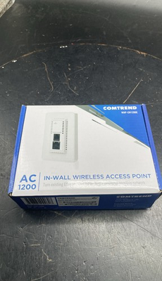 #ad Comtrend WAP EN1200E AC1200 Dual Band In Wall Wireless Access Point $119.54