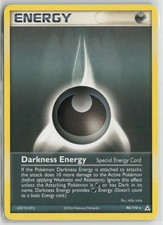 Darkness Energy 94/110 Rare Holon Phantoms Pokemon Moderately Played