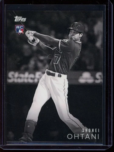 2018 Topps On Demand Black & White #21 Shohei Ohtani RC Rookie Card PR 1666