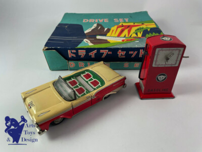 JOUET ANCIEN MODERN TOYS TM MASUDAYA JAPON MOTO ATOM 29CM VERS 1960 NO ARNOLD