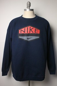 dark blue nike crewneck