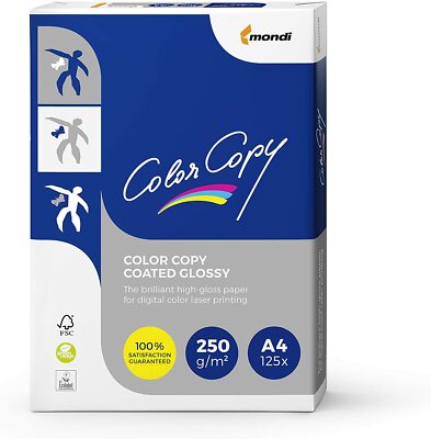 Color Copy Laserdruckpapier coated glossy, 250g/m2, A4, 250 Blatt
