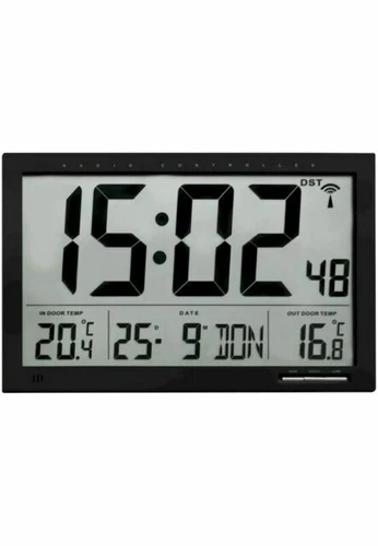 Digitale Wanduhren mit 24-Stunden-Anzeigeformat