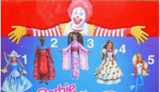 1996 BARBIE DOLLS OF THE WORLD MCDONALDS HAPPY MEAL TOY DOLLS - U - PICK